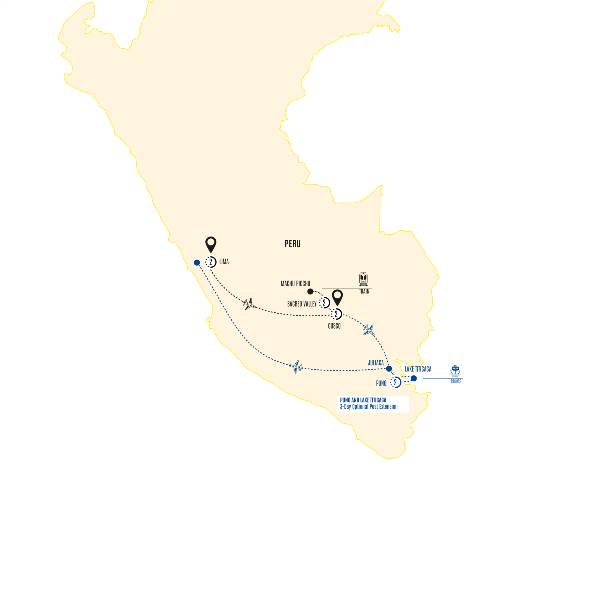 Map: Peru Explorer (Costsaver)