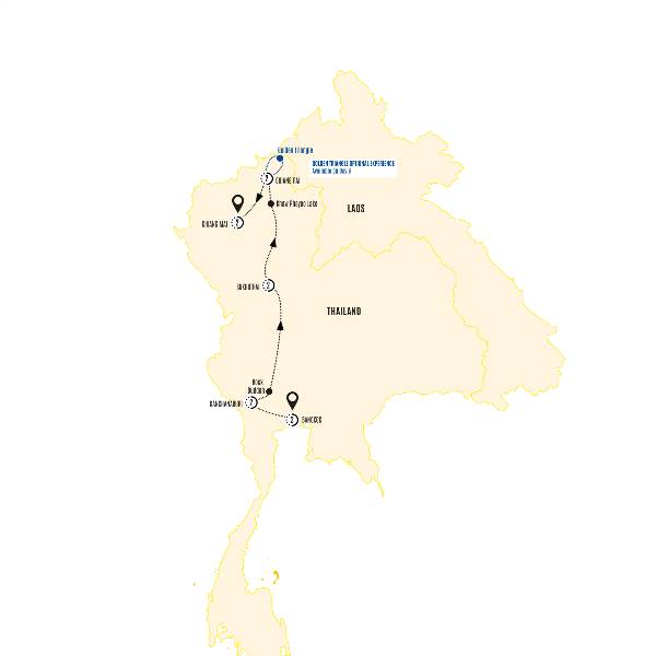 Map: Essential Thailand (Costsaver)