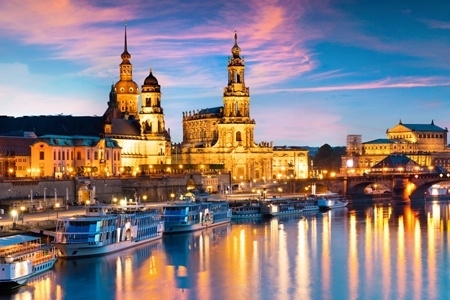 New Year's Eve on the Elbe from Dresden to Berlin (port-to-port cruise) (Croisi Europe)