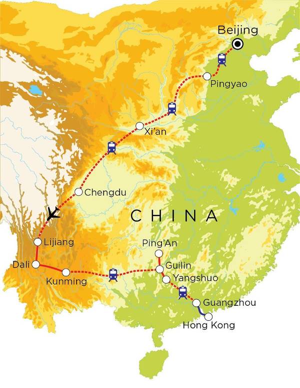 Map: China, 23 dagen (Djoser)