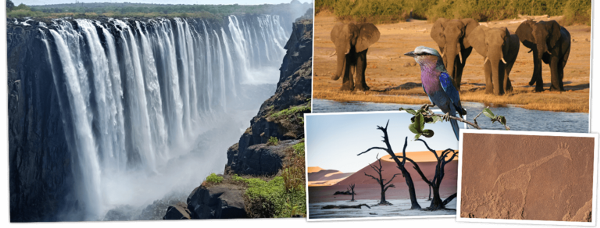 Rondreis Namibië, Botswana & Victoriawatervallen, 21 dagen kampeerreis of hotel/lodgereis (Djoser)
