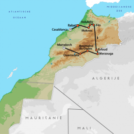 Map: Beste van Marokko (Nrv Holidays)