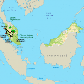 Map: Klassiek Maleisië (Nrv Holidays)