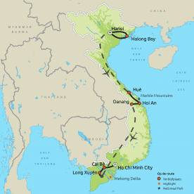Map: Impressies van Vietnam (Nrv Holidays)