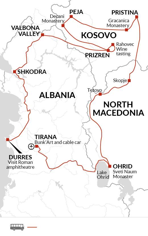 Map: Undiscovered Balkans (Explore!)