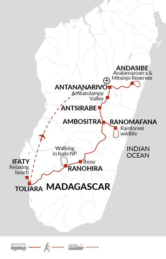 Map: Madagascar: The Lost Continent (Explore!)