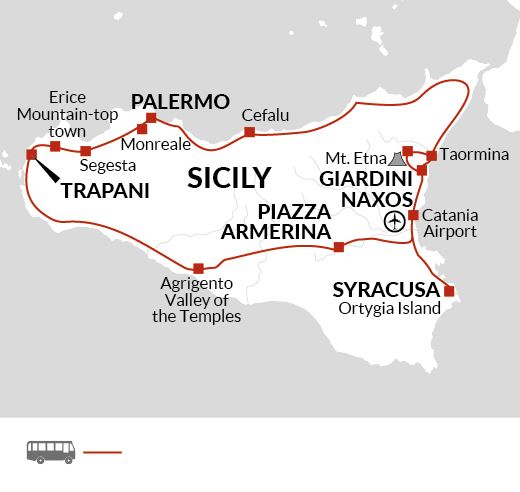 Map: Classical Sicily (Explore!)