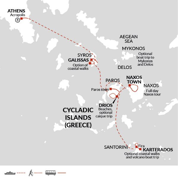 Map: Greek Island Wanderer (Explore!)