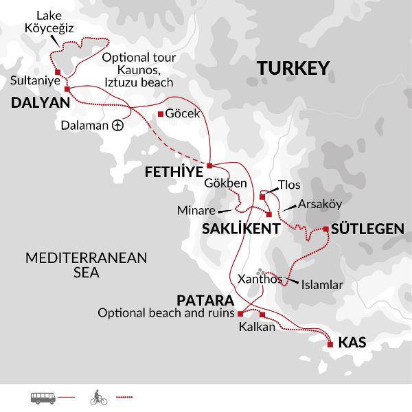 Map: Cycle Turkey (Explore!)