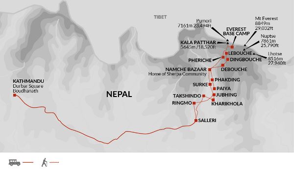 Map: Everest Base Camp (Explore!)