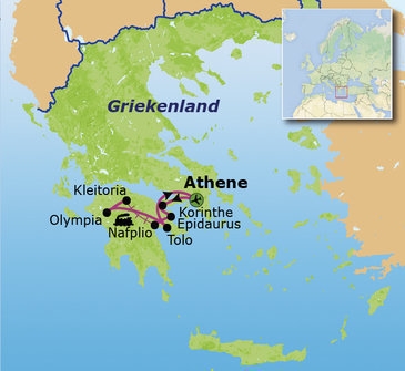 Map: Familiereis Griekenland Pop-Up (Sawadee)