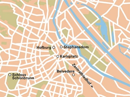 Map: Prachtig Wenen (SRC Reizen)