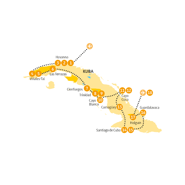 Map: Kuba: Cohiba (Chamäleon)