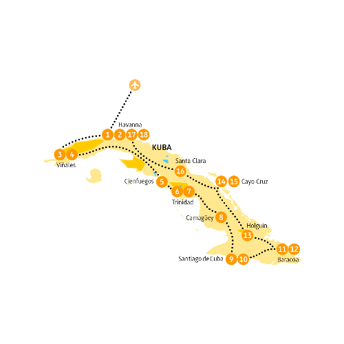 Map: Kuba: Cohiba (Chamäleon)