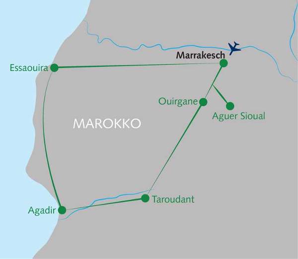 Marokko ganz genüsslich (Wikinger)
