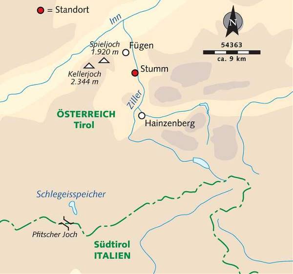 Map: Die erste Wahl: das Zillertal! (Wikinger)