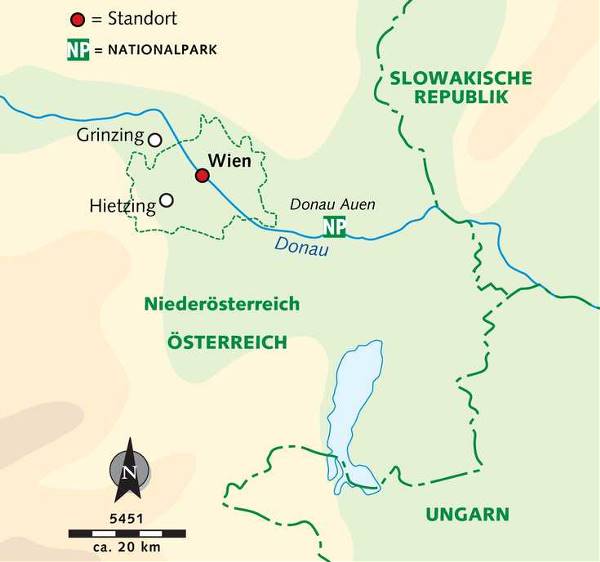 Map: Wiener Melange – Sachertorte und Kaffeehäuser (Wikinger)