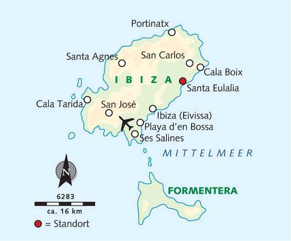 Map: Ibiza einmal anders erleben (Wikinger)
