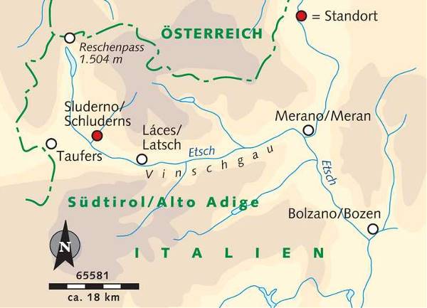 Map: Apfelblüte in Südtirol (Wikinger)