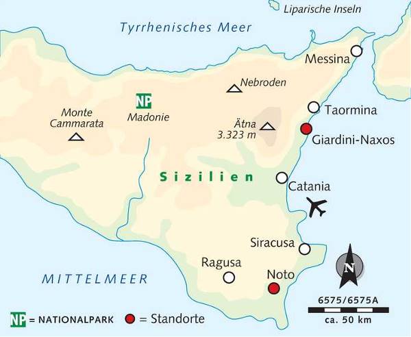 Map: Silvester am Fuße des Ätna (Wikinger)
