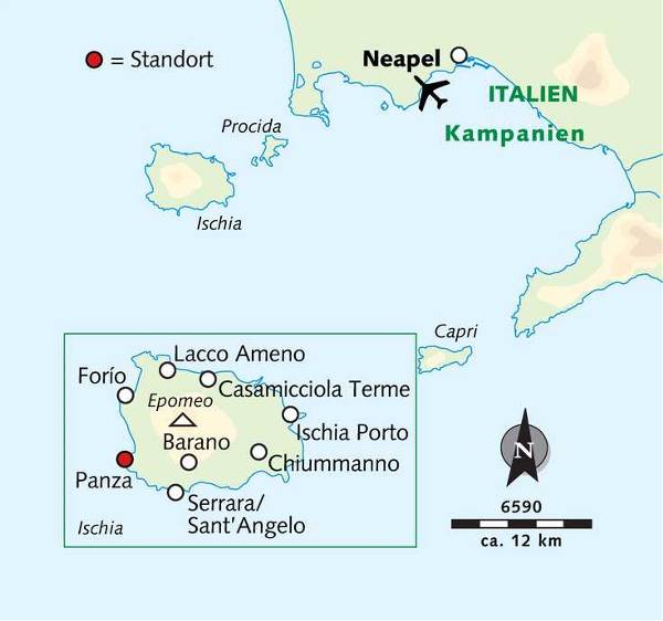 Map: Ischia – Thermenkultur trifft Naturparadies (Wikinger)