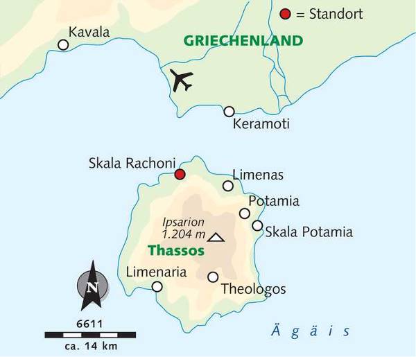 Map: Griechenlands Wanderparadies (Wikinger)
