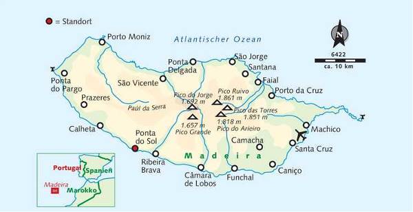 Map: An der Sonnenspitze Madeiras (Wikinger)