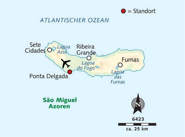 Map: Feliz Ano Novo auf den Azoren! (Wikinger)