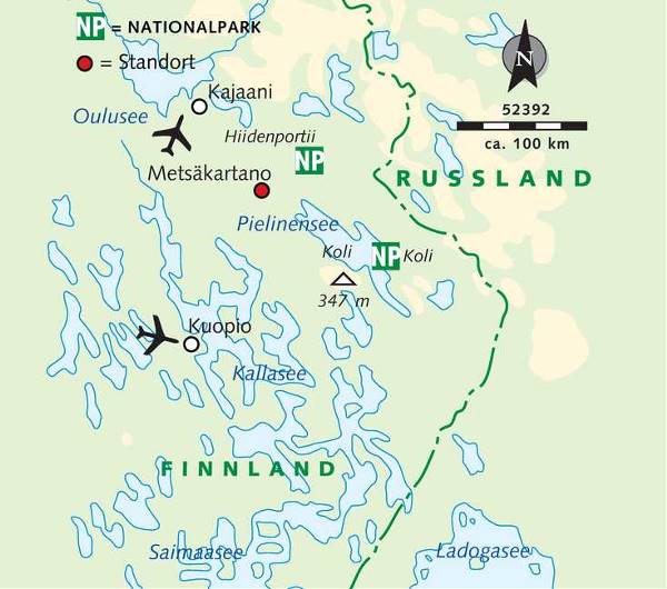 Map: Finnische Wildnis gemeinsam erleben (Wikinger)