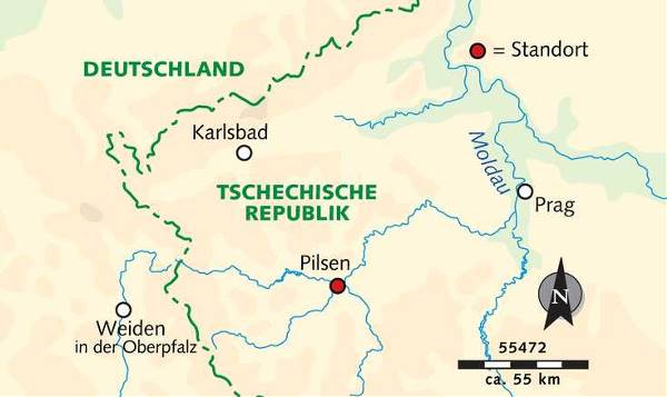 Map: Pilsen: Silvester in Tschechiens Bierhauptstadt (Wikinger)