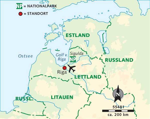 Map: Riga – die Jugendstilhauptstadt Europas (Wikinger)