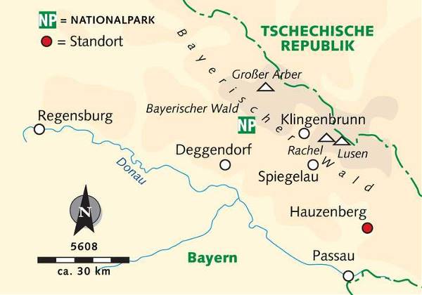 Map: Rustikaler Jahreswechsel im Bayerischen Wald (Wikinger)