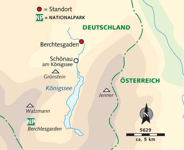 Map: Wandern zwischen Watzmann und Königssee (Wikinger)