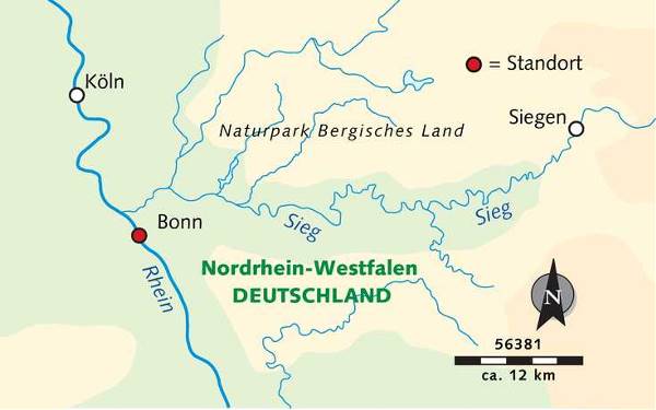 Map: Bonn – auf den Spuren der alten Hauptstadt (Wikinger)
