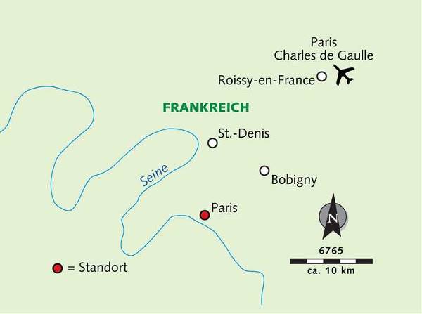 Map: Réveillon à Paris – oui! (Wikinger)