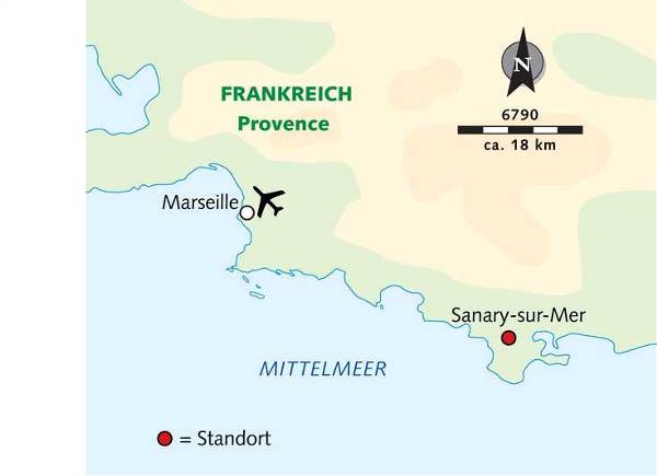 Map: Neujahr an der Côte d´Azur (Wikinger)