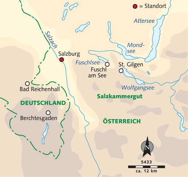 Map: Auf den Spuren Mozarts (Wikinger)