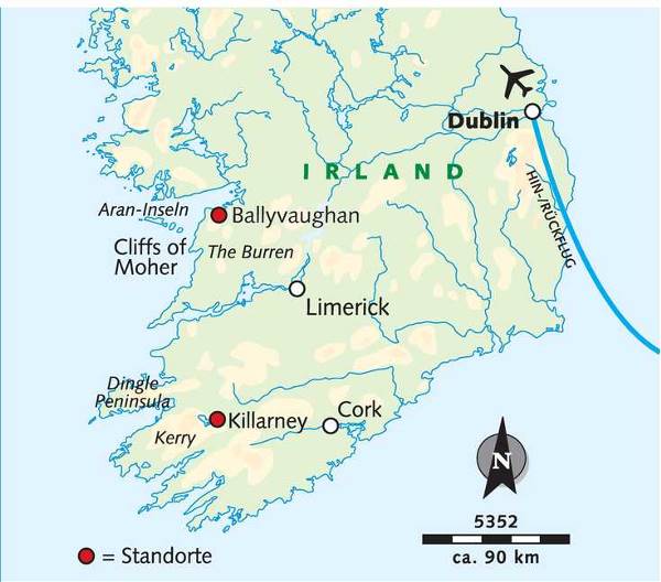 Map: Zauberhaft: Kerry und der Burren (Wikinger)