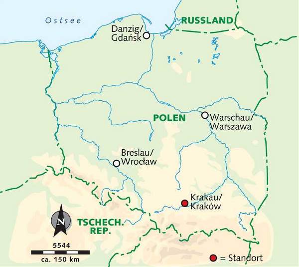 Map: Krakau – das polnische Rom (Wikinger)