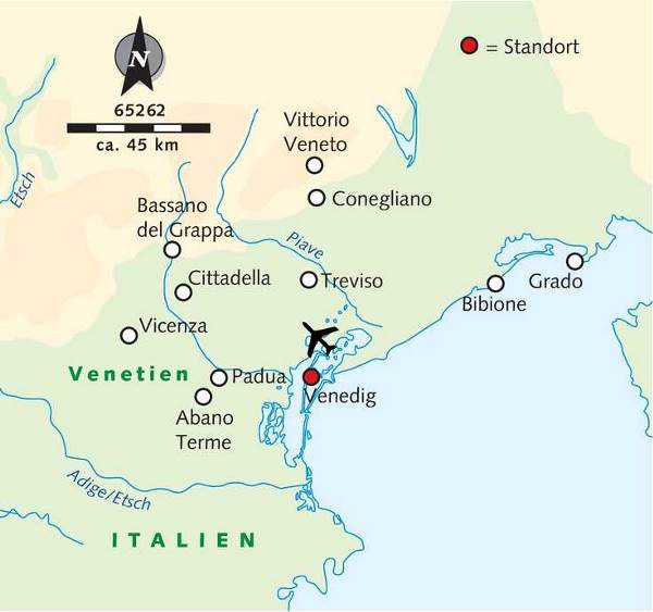 Map: Capodanno a Venezia – Paläste, Kanäle, Lagunen (Wikinger)