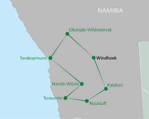 Map: Neujahr mal namibisch (Wikinger)