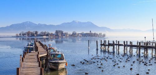 Idyllischer Jahresausklang am Chiemsee (Wikinger)