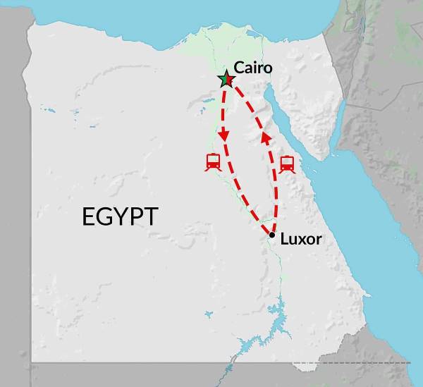 Map: Pharaonic Encounters (Encounters Travel)