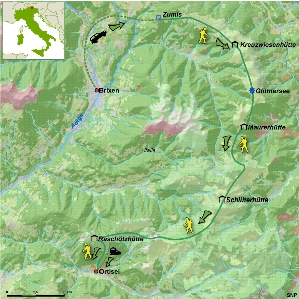 Italië -  Dolomieten, 5 dagen (SNP Natuurreizen)
