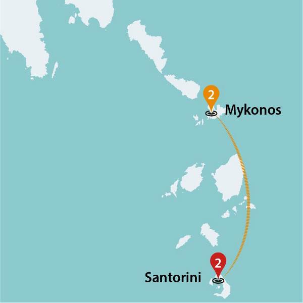 Map: 2 Island Explorer (Traveltalk)