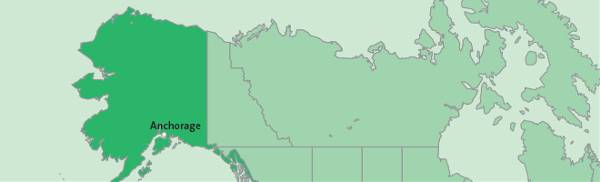 Map: Camperreis vanuit Anchorage (Travelworld NL)