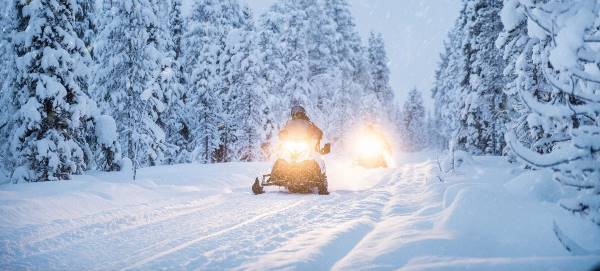 Sneeuwscooter tocht Lapland (Sundowner Wildlife Holidays)
