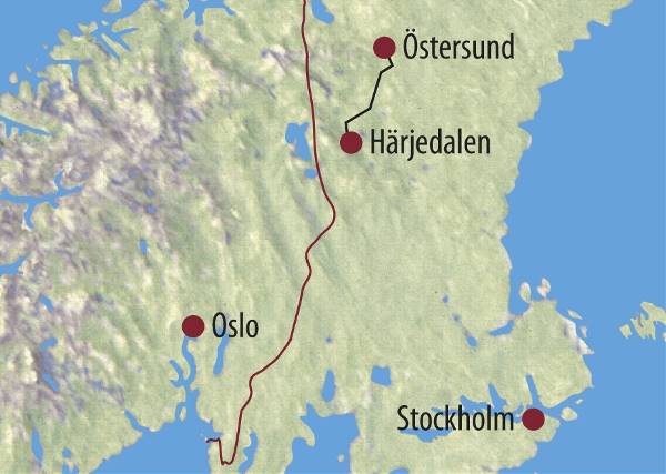 Schweden | Mittelschweden: Husky-Sterntouren im Hochfjäll (Diamir)