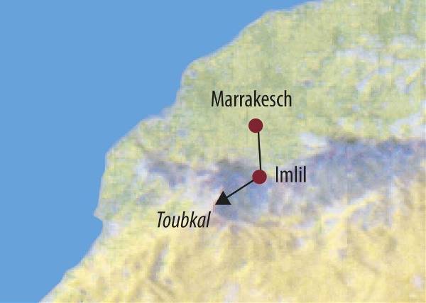 Marokko | Hoher Atlas: Jebel Toubkal (4167 m) (Diamir)