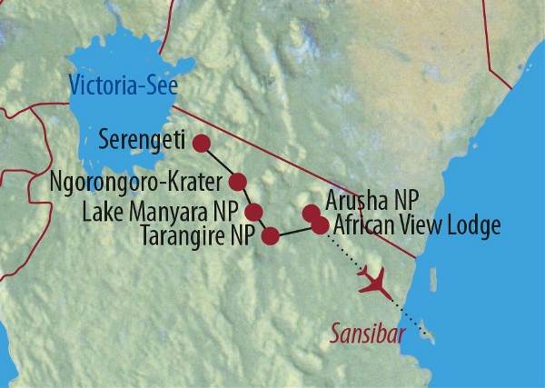Map: Tansania: Kreislauf des Lebens (Diamir)